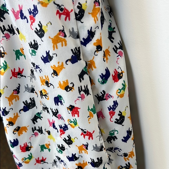 Ezra Sleeveless Dress with Elephants Multicolor Sleeveless Dress Small - Picture 5 of 9